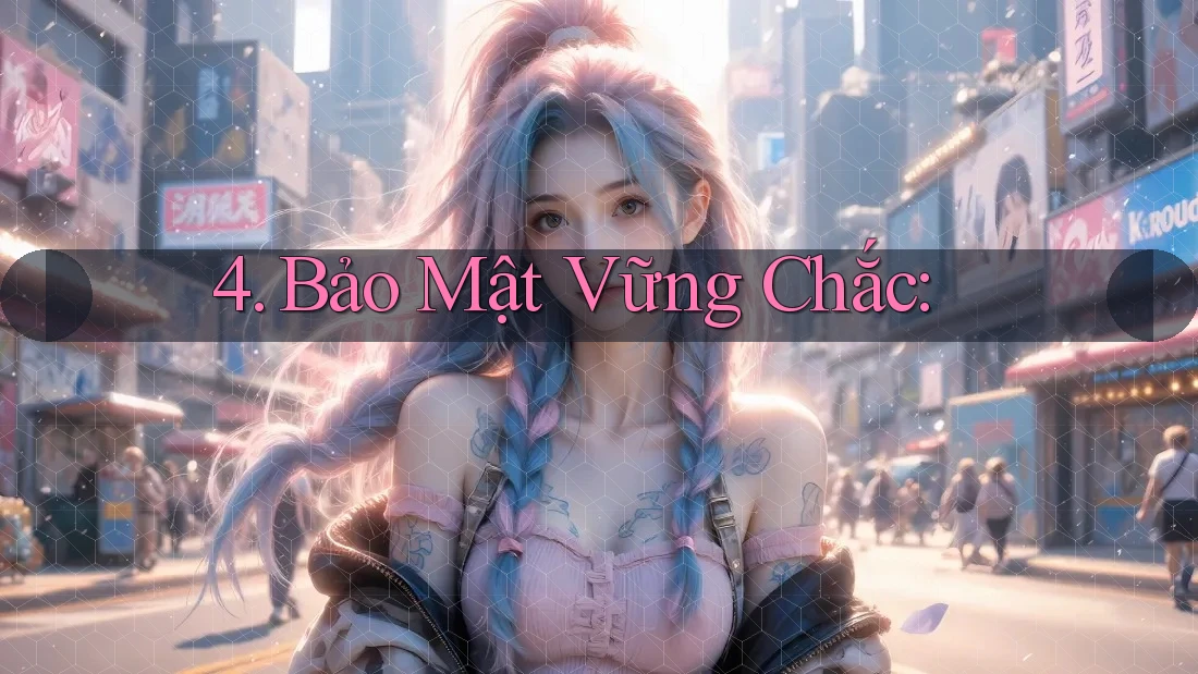 4. Bảo Mật Vững Chắc: 4. Bảo Mật Vững Chắc: