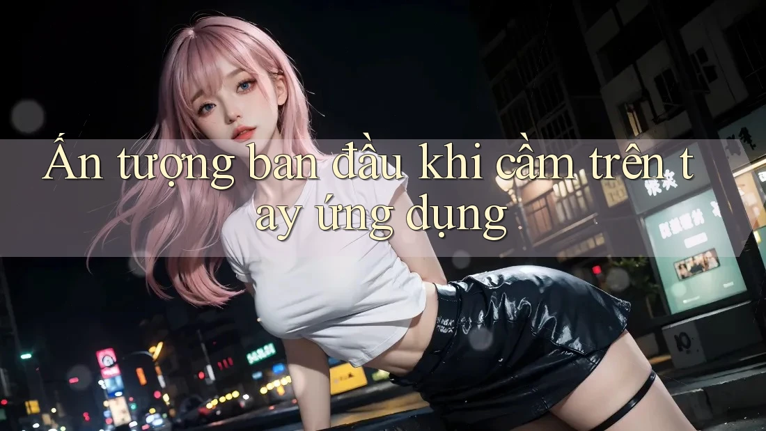 Ấn tượng ban đầu khi cầm trên tay ứng dụng