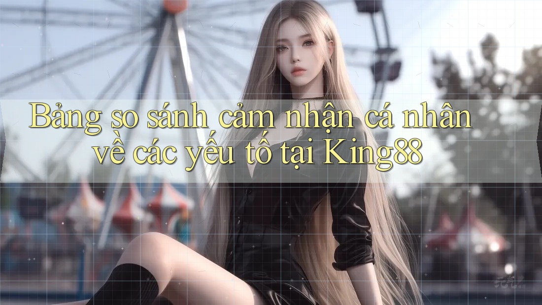 Bảng so sánh cảm nhận cá nhân về các yếu tố tại King88