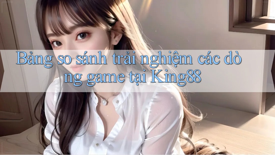 Bảng so sánh trải nghiệm các dòng game tại King88