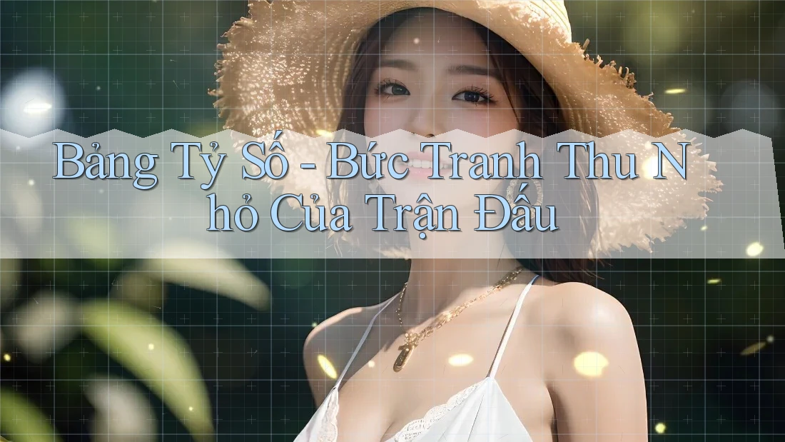 Bảng Tỷ Số - Bức Tranh Thu Nhỏ Của Trận Đấu
