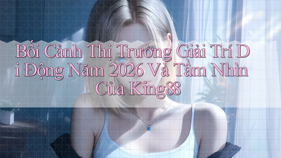 Bối Cảnh Thị Trường Giải Trí Di Động Năm 2026 Và Tầm Nhìn Của King88