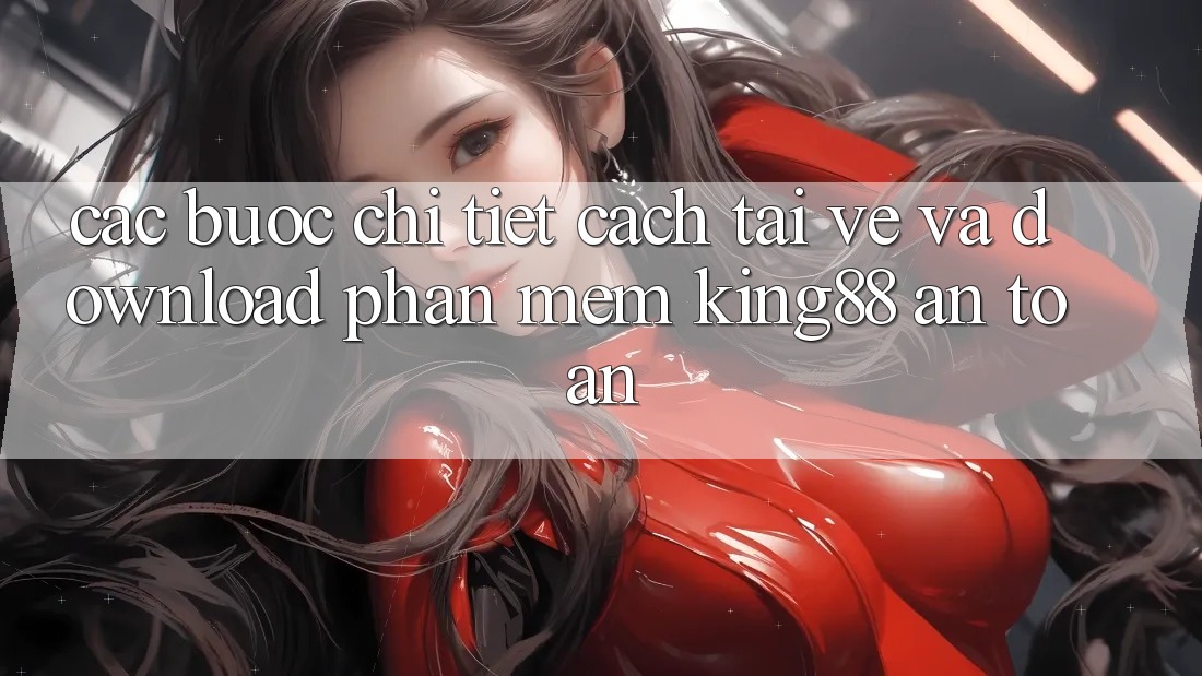 Các bước Chi Tiết Cách Tải về Và Download Phần mềm King88 An Toàn