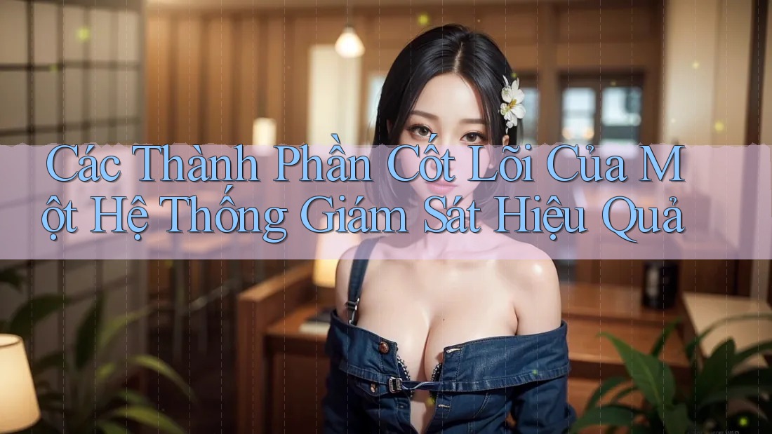 Các Thành Phần Cốt Lõi Của Một Hệ Thống Giám Sát Hiệu Quả