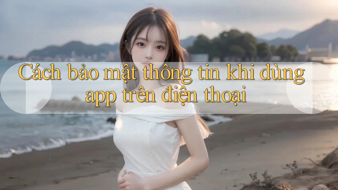 Cách bảo mật thông tin khi dùng app trên điện thoại
