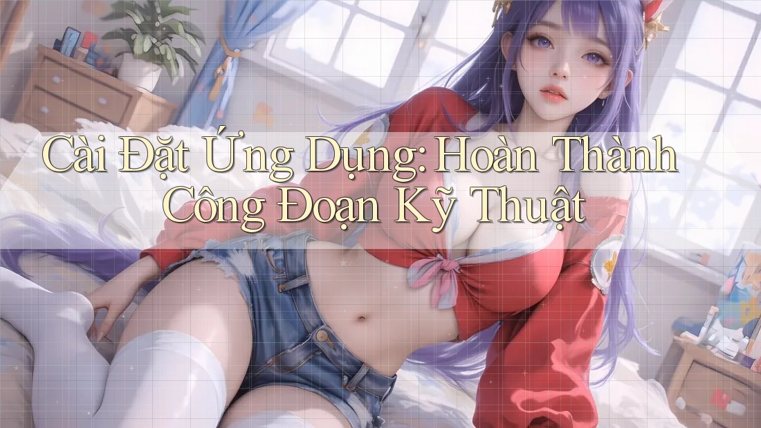 Cài Đặt Ứng Dụng: Hoàn Thành Công Đoạn Kỹ Thuật