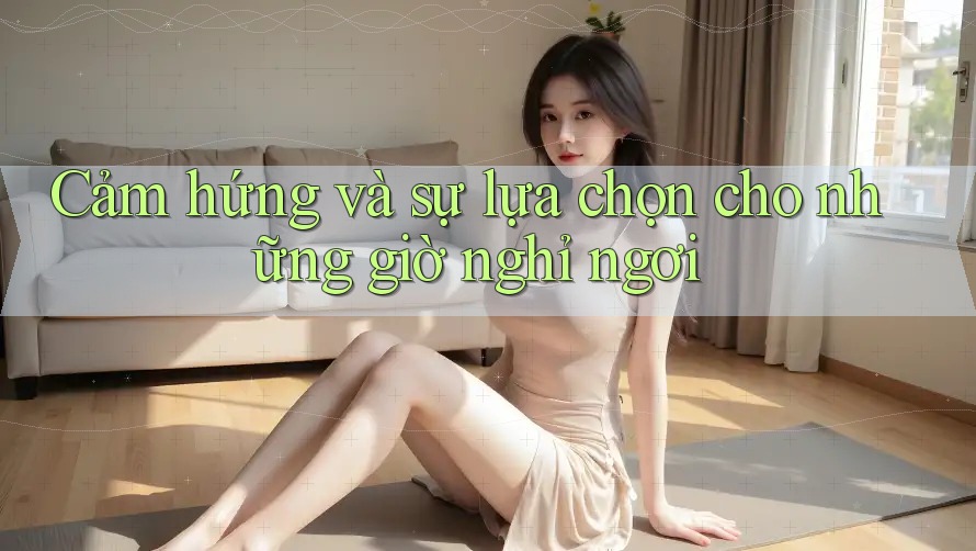Cảm hứng và sự lựa chọn cho những giờ nghỉ ngơi Cảm hứng và sự lựa chọn cho những giờ nghỉ ngơi