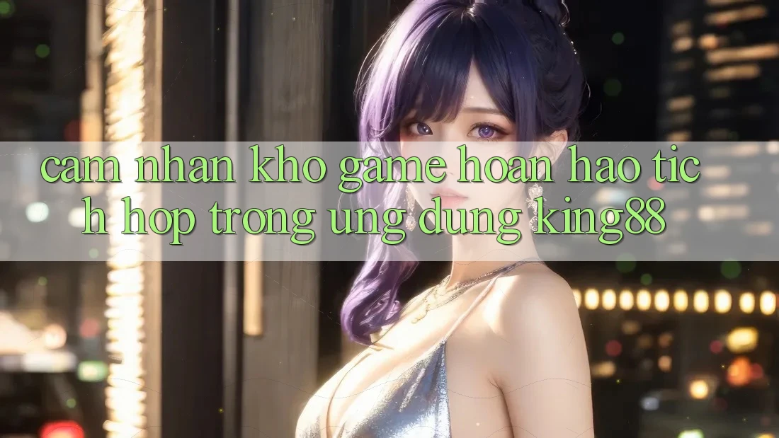 Cảm nhận Kho Game Hoàn hảo Tích Hợp Trong Ứng Dụng King88