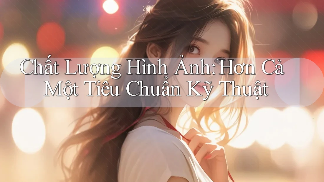 Chất Lượng Hình Ảnh: Hơn Cả Một Tiêu Chuẩn Kỹ Thuật