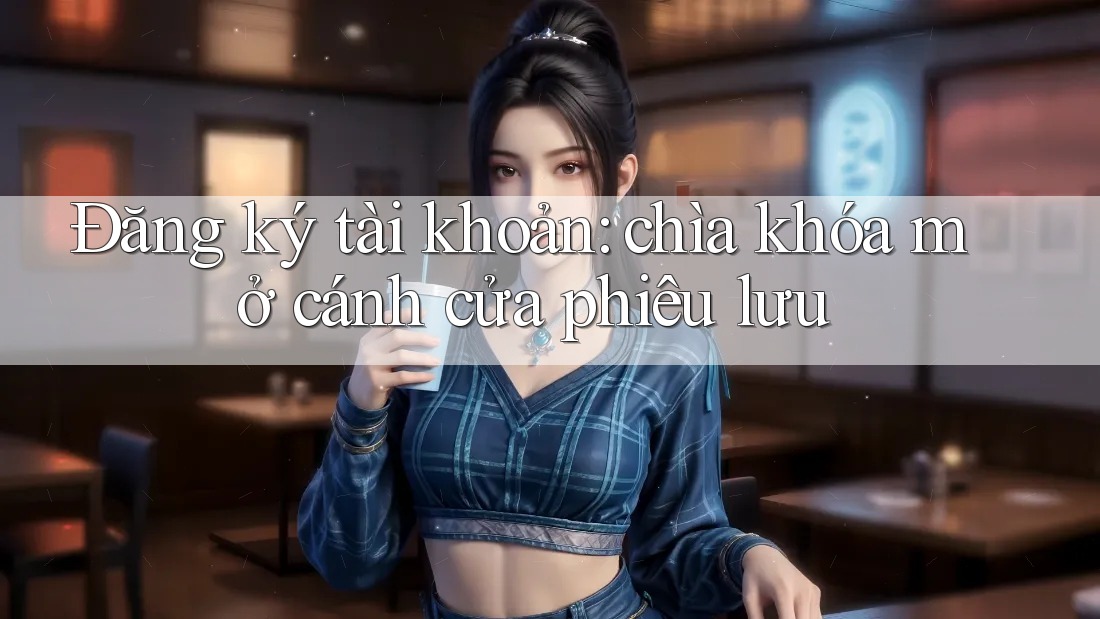 Đăng ký tài khoản: chìa khóa mở cánh cửa phiêu lưu