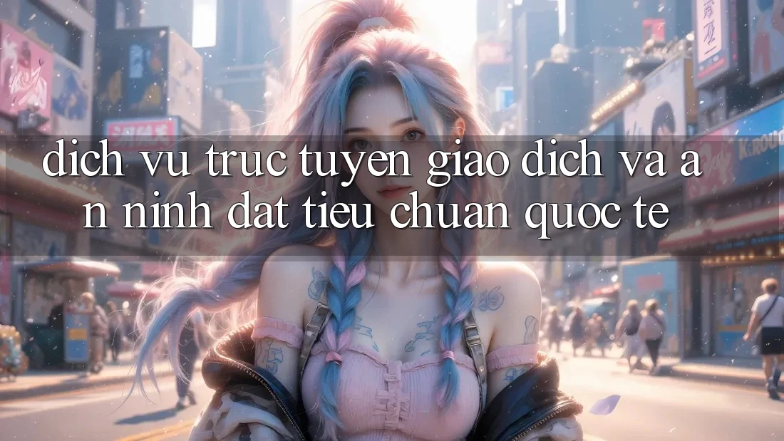 Dịch vụ trực tuyến Giao Dịch Và An ninh Đạt Tiêu Chuẩn Quốc Tế