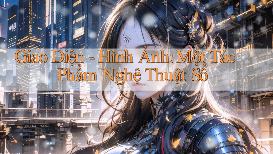 Giao Diện Hình Ảnh: Một Tác Phẩm Nghệ Thuật Số
