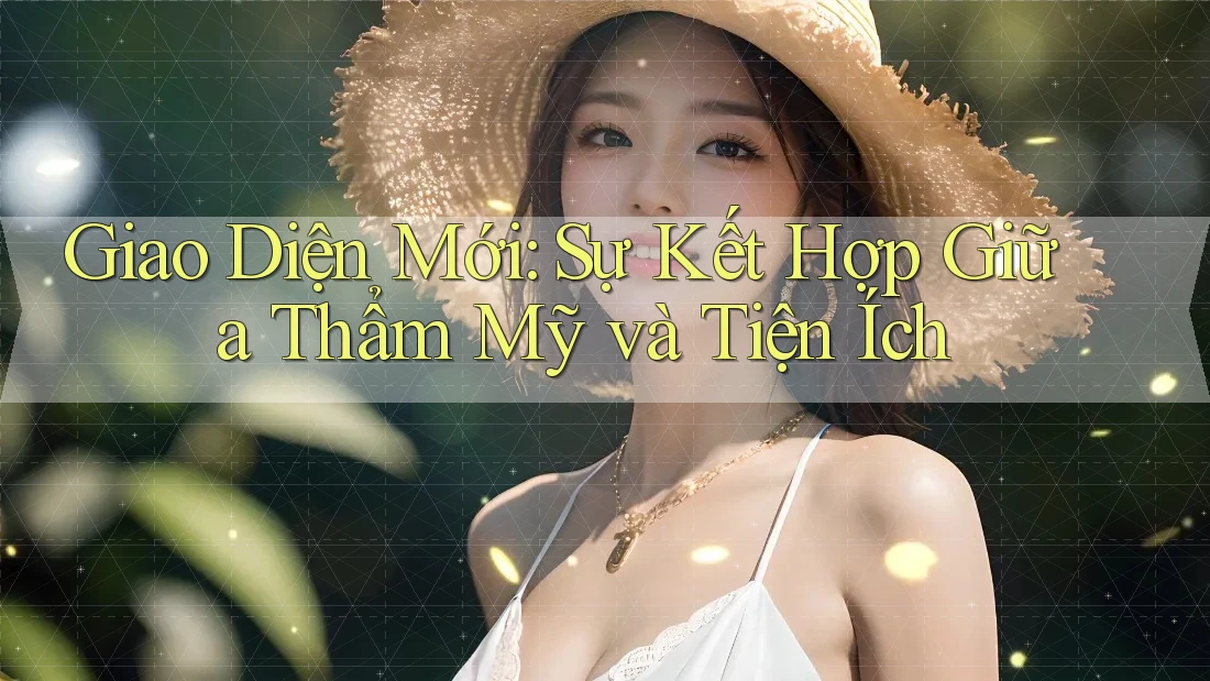 Giao Diện Mới: Sự Kết Hợp Giữa Thẩm Mỹ và Tiện Ích