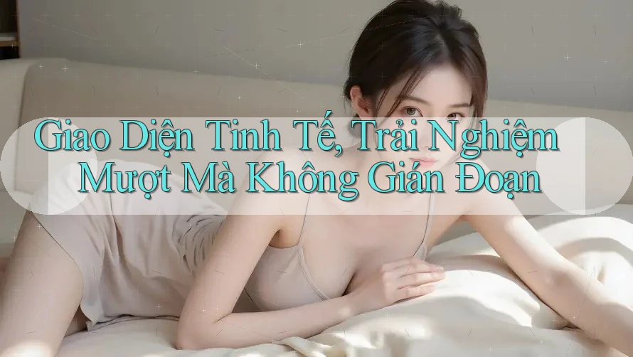 Giao Diện Tinh Tế, Trải Nghiệm Mượt Mà Không Gián Đoạn