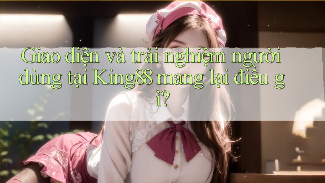 Giao diện và trải nghiệm người dùng tại King88 mang lại điều gì?
