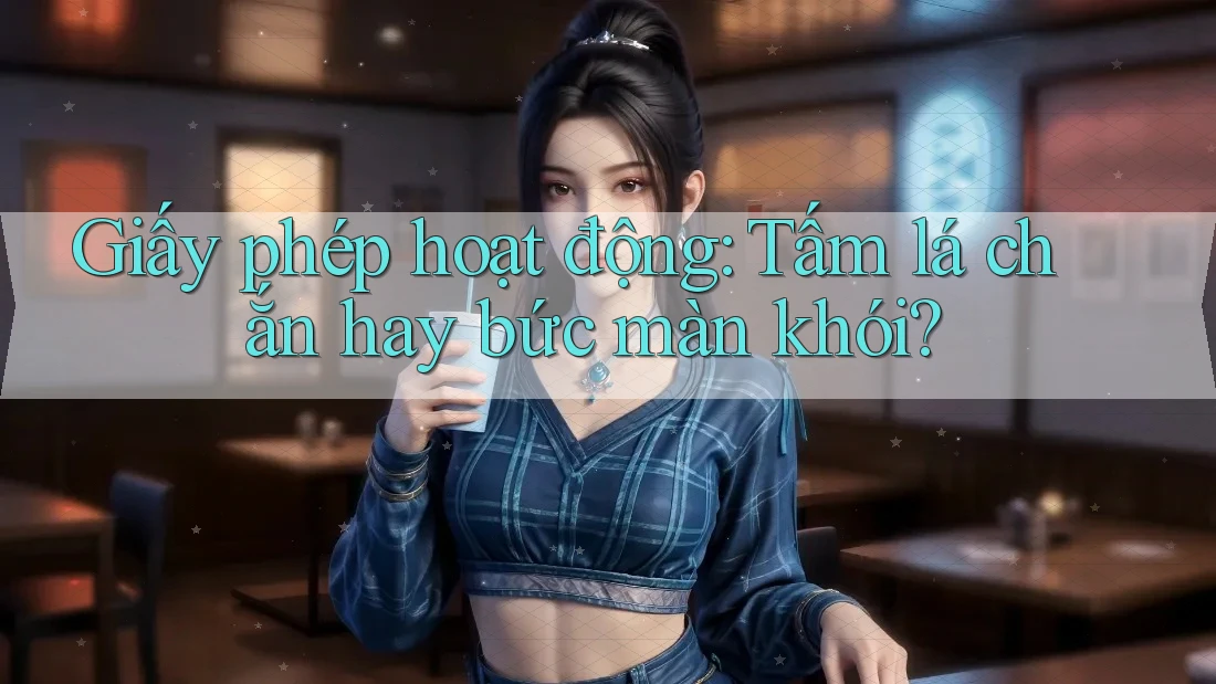 Giấy phép hoạt động: Tấm lá chắn hay bức màn khói?