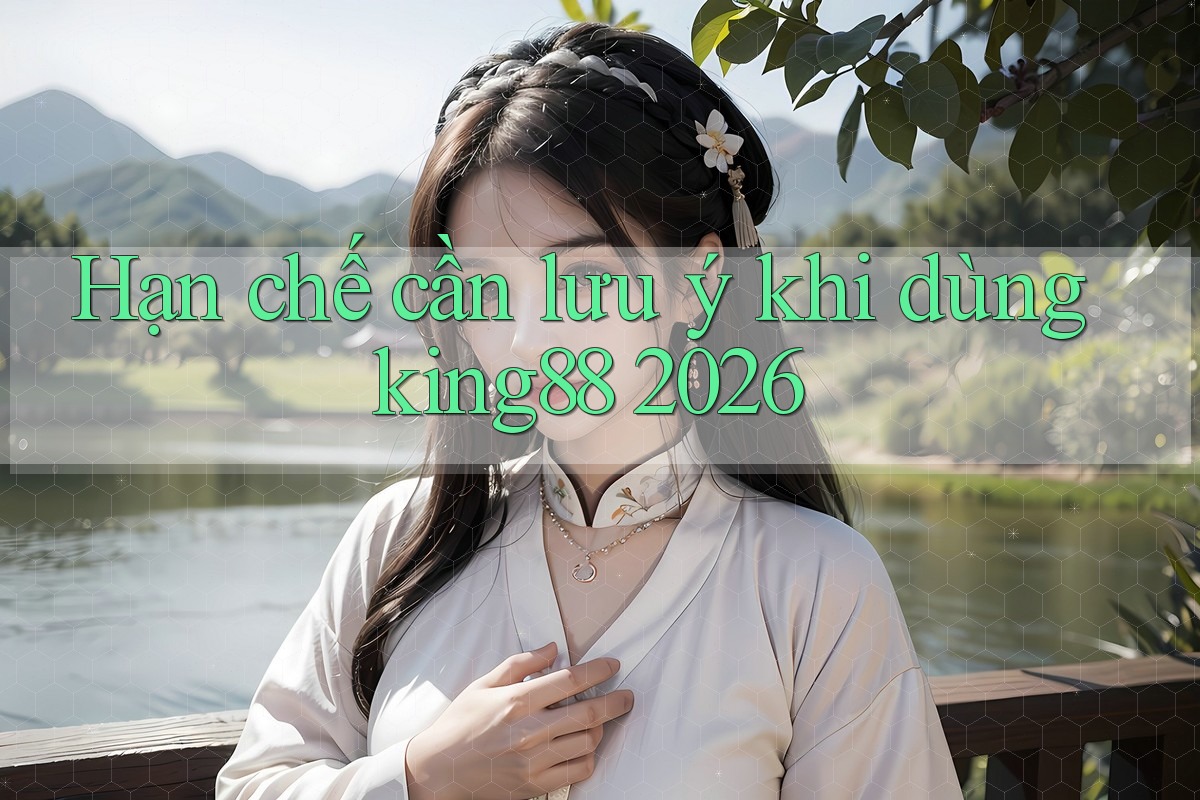 Hạn chế cần lưu ý khi dùng king88 2026