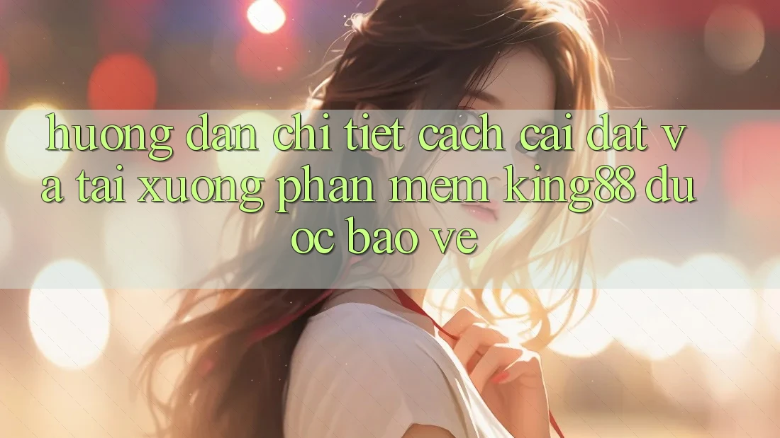 Hướng Dẫn Chi Tiết Cách Cài đặt Và Tải xuống Phần mềm King88 Được bảo vệ