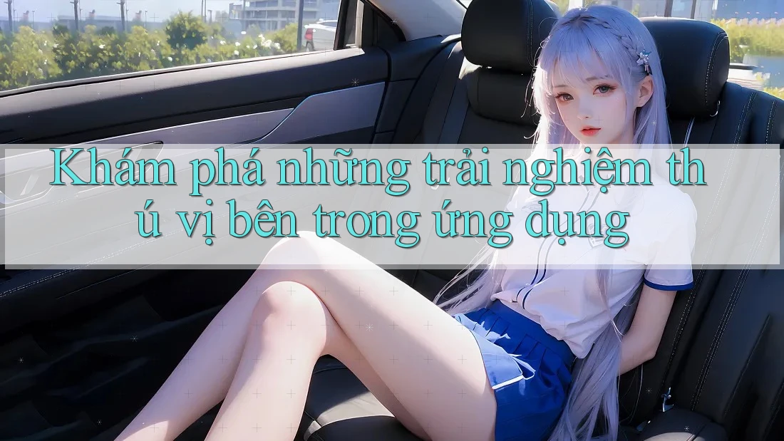 Khám phá những trải nghiệm thú vị bên trong ứng dụng