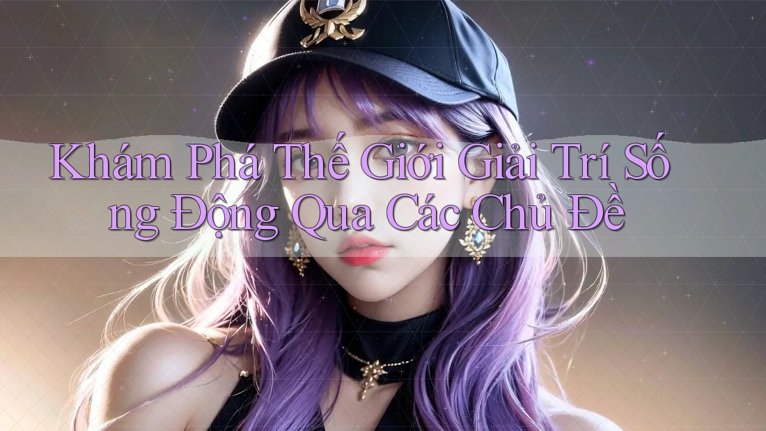Khám Phá Thế Giới Giải Trí Sống Động Qua Các Chủ Đề Khám Phá Thế Giới Giải Trí Sống Động Qua Các Chủ Đề