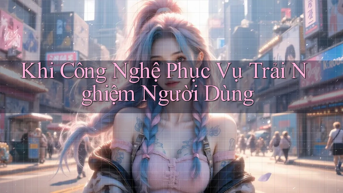 Khi Công Nghệ Phục Vụ Trải Nghiệm Người Dùng