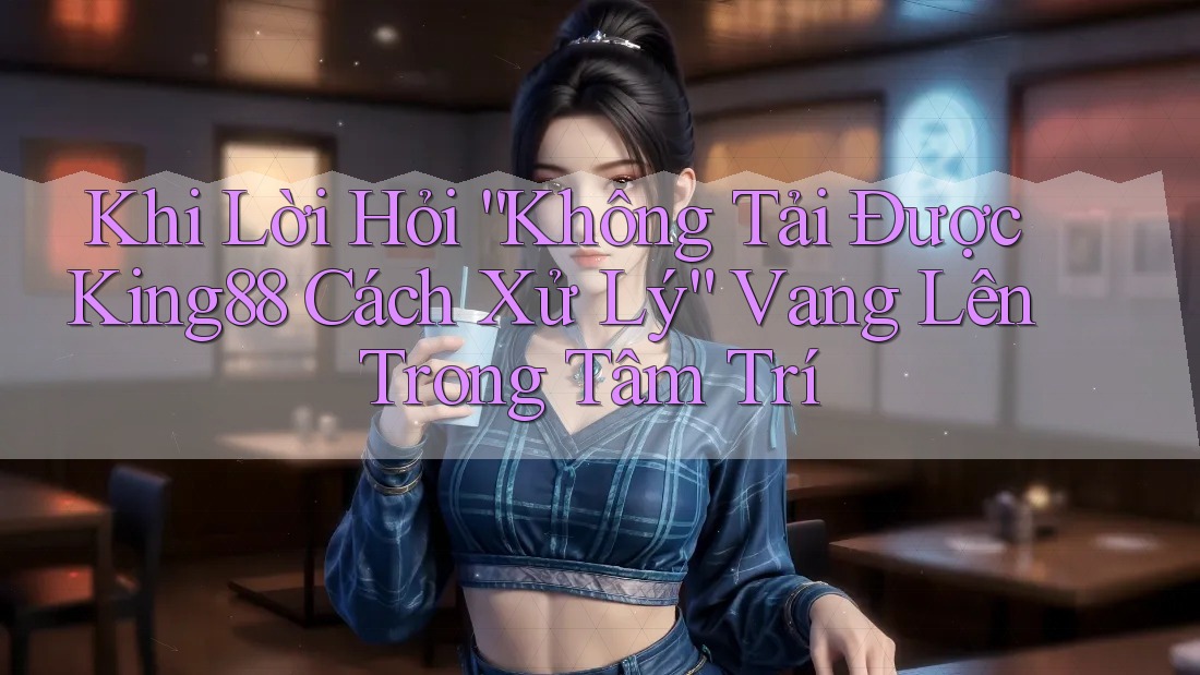 Khi Lời Hỏi “Không Tải Được King88 Cách Xử Lý” Vang Lên Trong Tâm Trí
