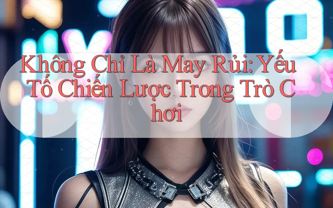 Không Chỉ Là May Rủi: Yếu Tố Chiến Lược Trong Trò Chơi