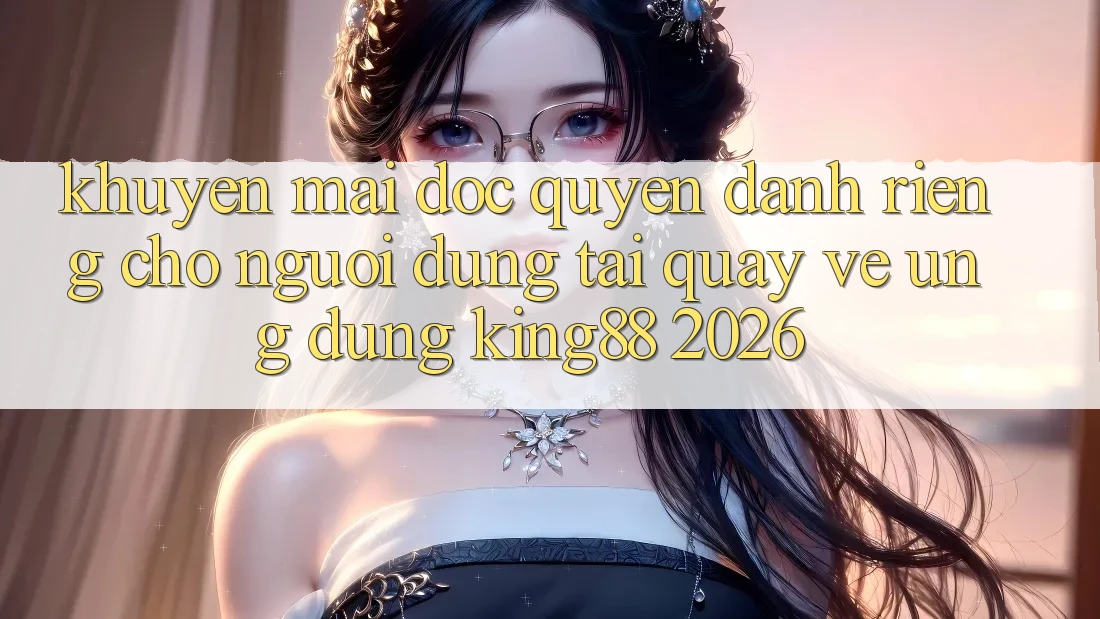 Khuyến Mãi Độc Quyền Dành Riêng Cho Người Dùng Tải quay về Ứng dụng King88 2026