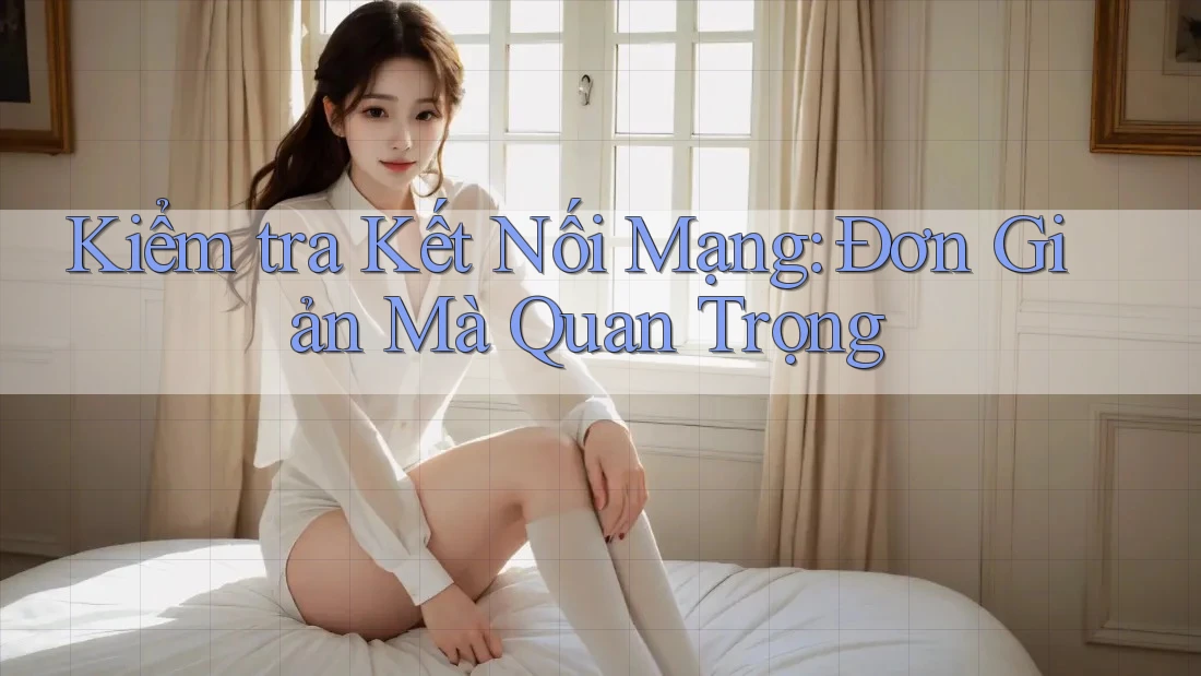 Kiểm tra Kết Nối Mạng: Đơn Giản Mà Quan Trọng
