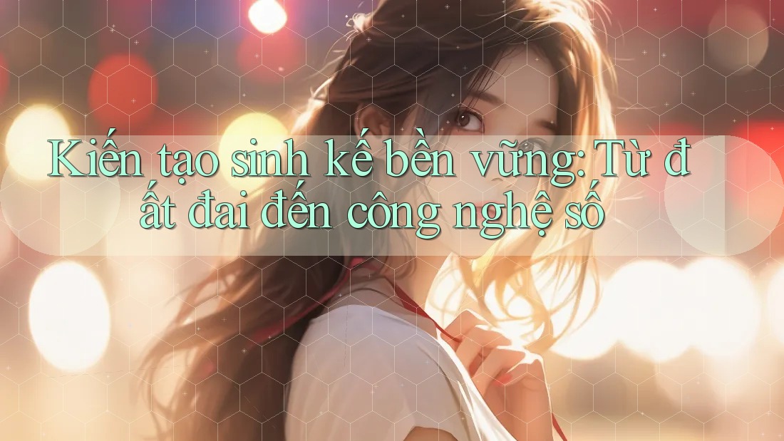 Kiến tạo sinh kế bền vững: Từ đất đai đến công nghệ số