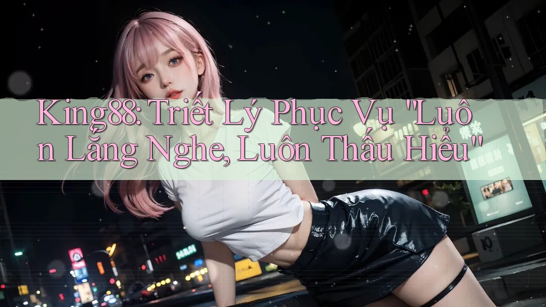 King88: Triết Lý Phục Vụ “Luôn Lắng Nghe, Luôn Thấu Hiểu”