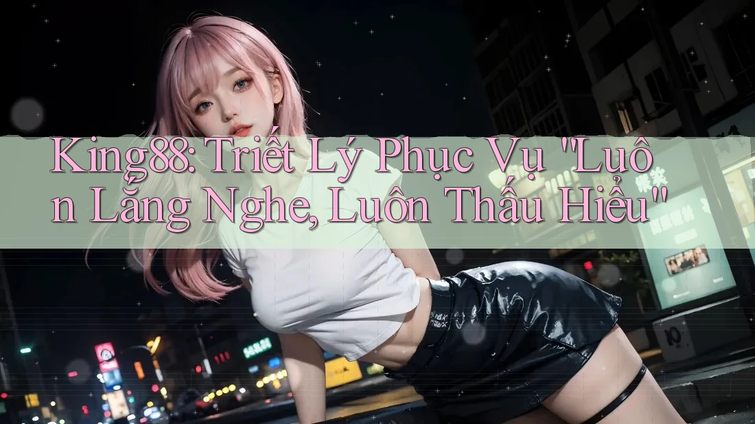 King88: Triết Lý Phục Vụ “Luôn Lắng Nghe, Luôn Thấu Hiểu”