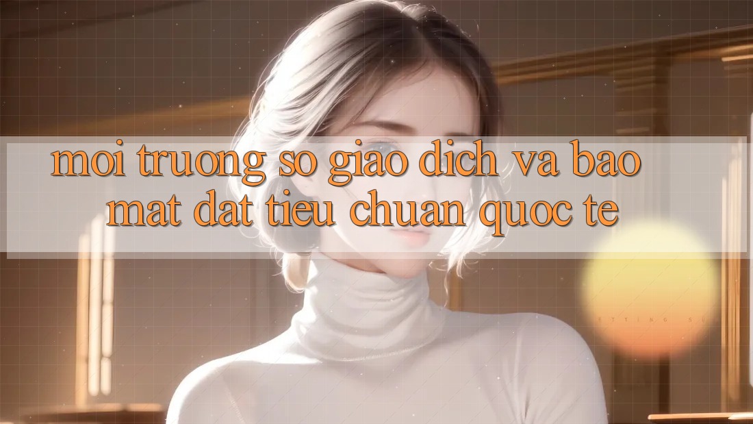 Môi trường số Giao Dịch Và Bảo Mật Đạt Tiêu Chuẩn Quốc Tế