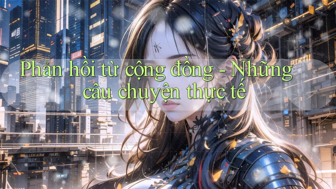 Phản hồi từ cộng đồng – Những câu chuyện thực tế
