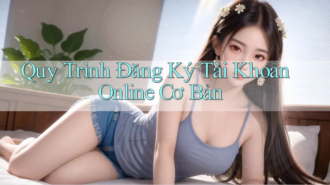 Quy Trình Đăng Ký Tài Khoản Online Cơ Bản
