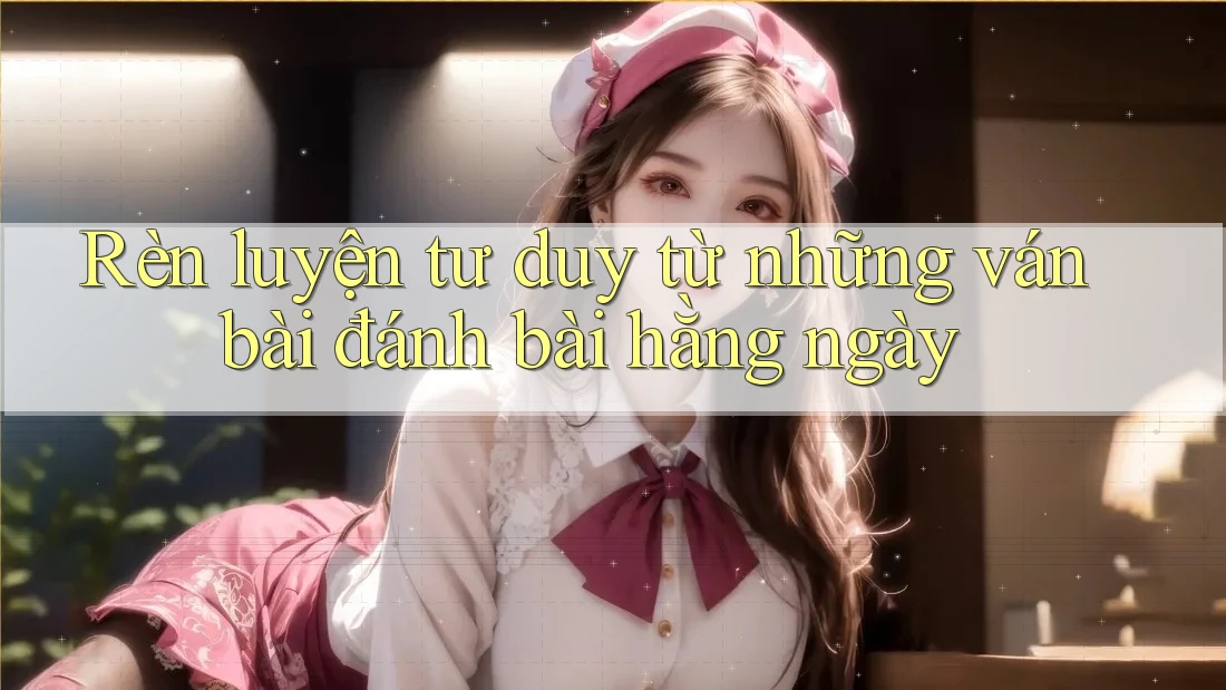 Rèn luyện tư duy từ những ván bài đánh bài hằng ngày