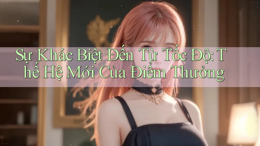 Sự Khác Biệt Đến Từ Tốc Độ: Thế Hệ Mới Của Điểm Thưởng