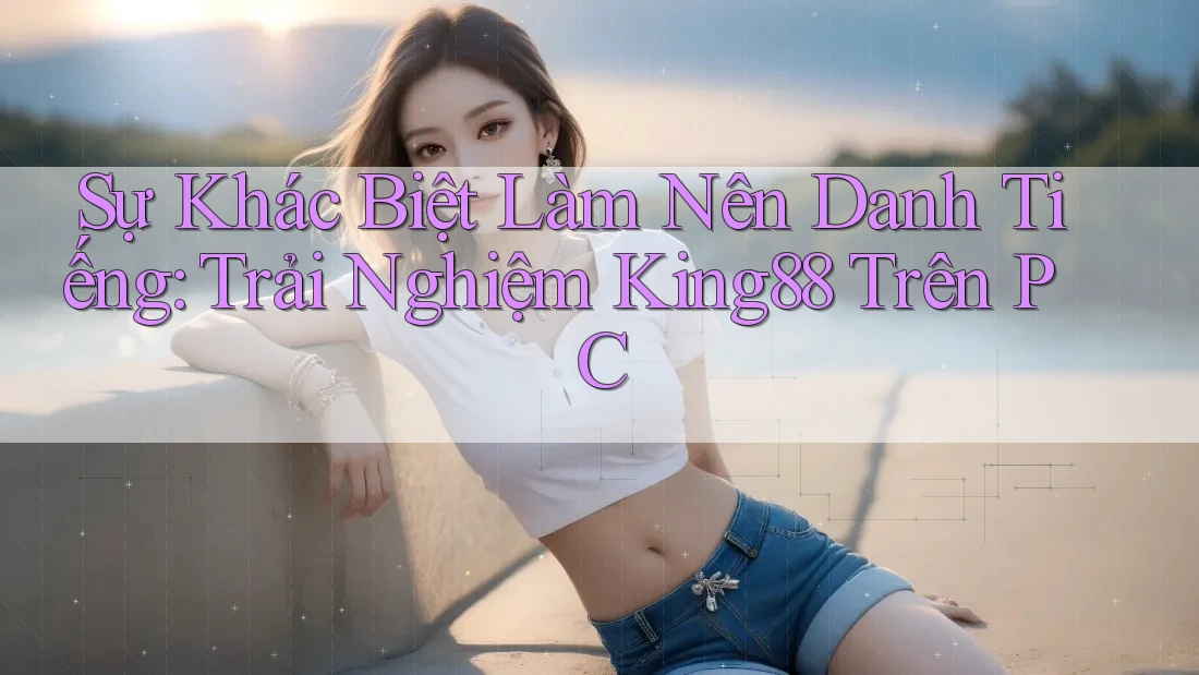 Sự Khác Biệt Làm Nên Danh Tiếng: Trải Nghiệm King88 Trên PC