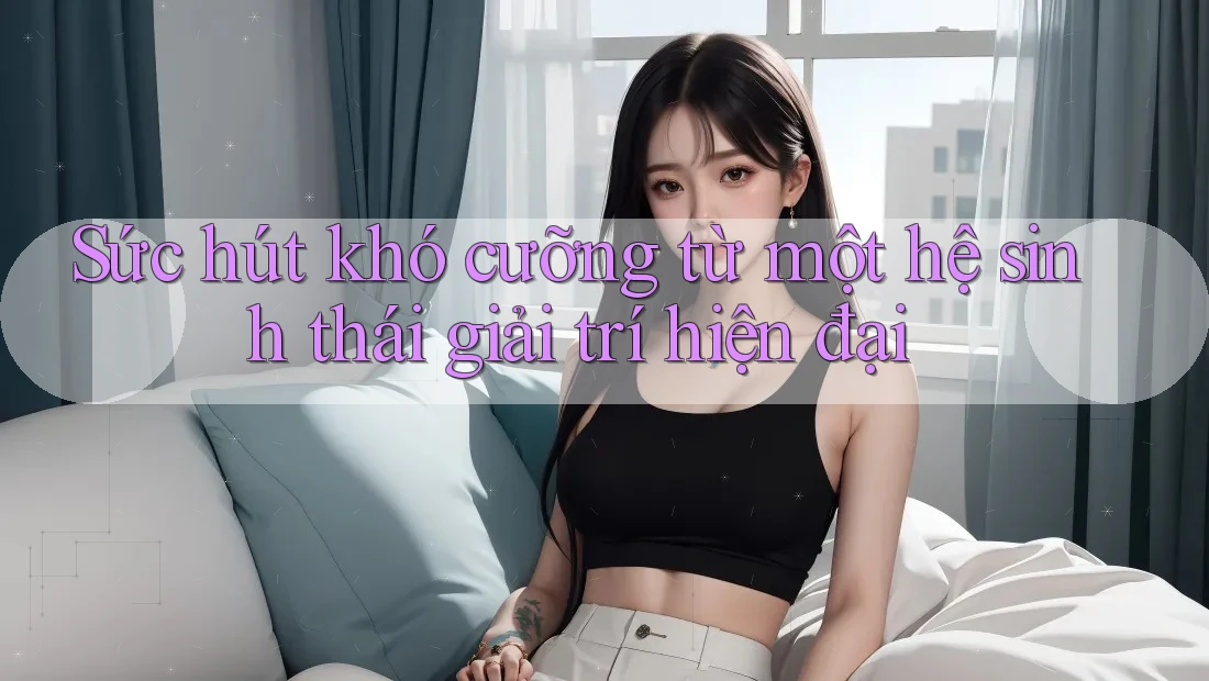Sức hút khó cưỡng từ một hệ sinh thái giải trí hiện đại