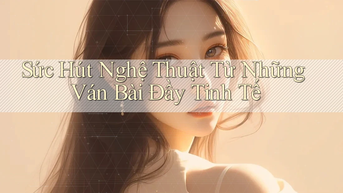Sức Hút Nghệ Thuật Từ Những Ván Bài Đầy Tinh Tế