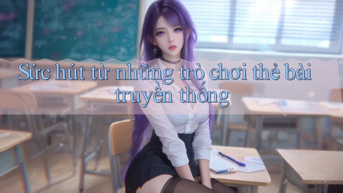 Sức hút từ những trò chơi thẻ bài truyền thống