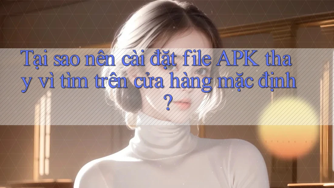 Tại sao nên cài đặt file APK thay vì tìm trên cửa hàng mặc định?