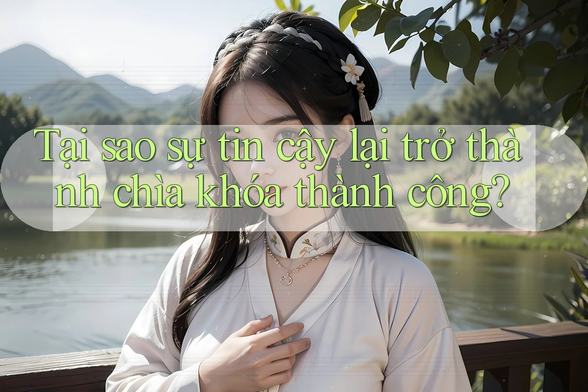 Tại sao sự tin cậy lại trở thành chìa khóa thành công?