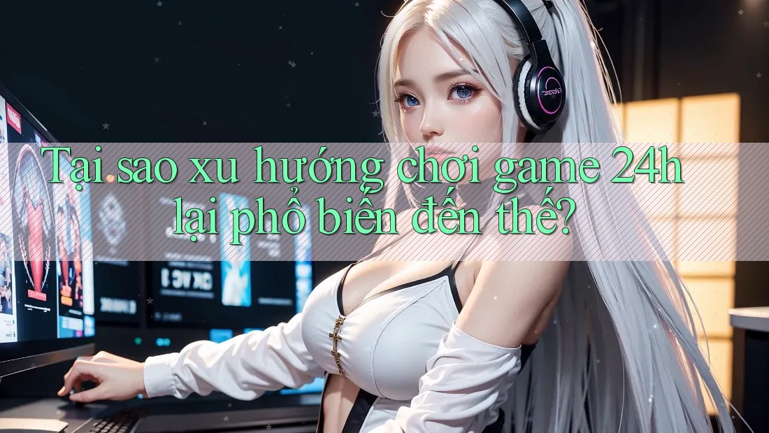 Tại sao xu hướng chơi game 24h lại phổ biến đến thế?