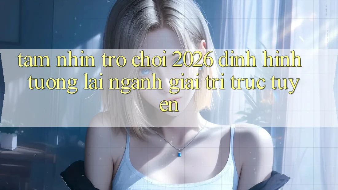 Tầm Nhìn “Trò chơi 2026” – Định Hình Tương lai Ngành Giải Trí Trực Tuyến