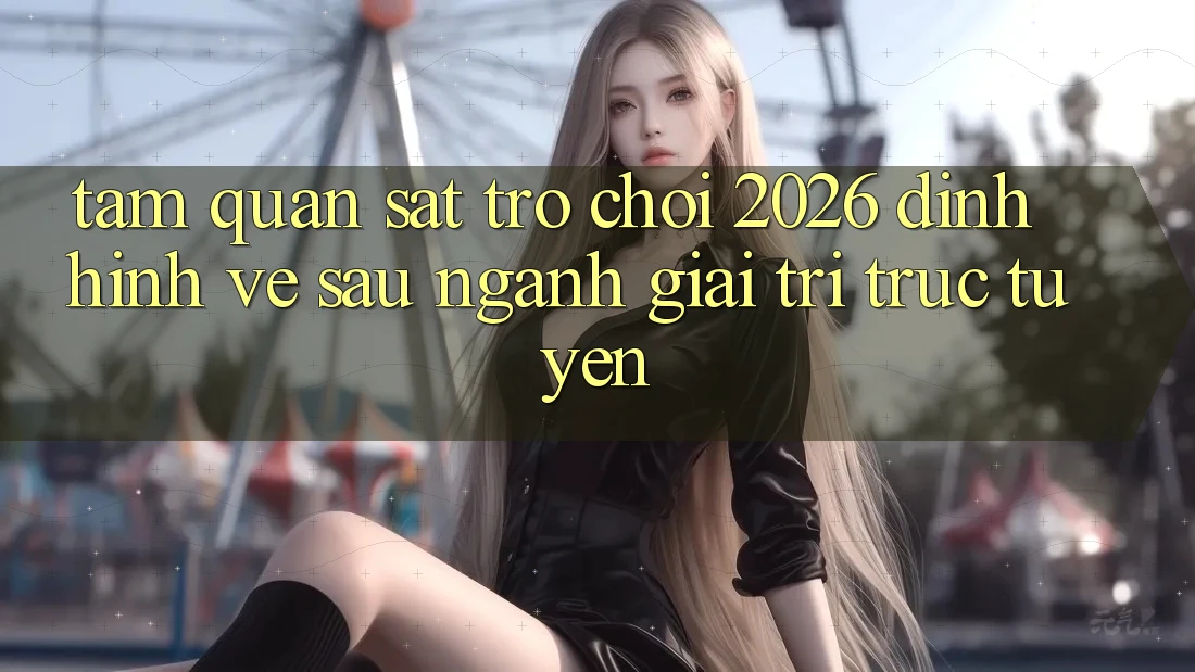 Tầm Quan sát “Trò chơi 2026” – Định Hình Về sau Ngành Giải Trí Trực Tuyến