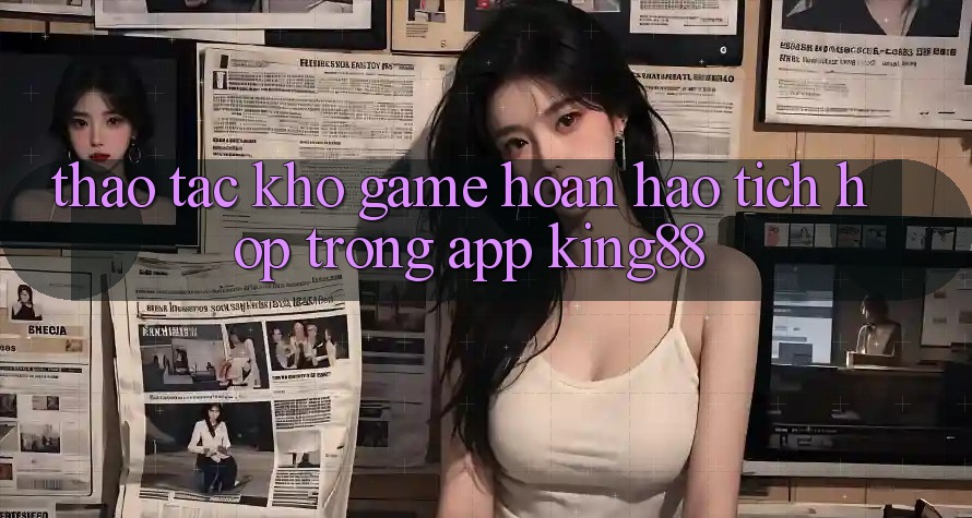 Thao tác Kho Game Hoàn hảo Tích Hợp Trong App King88