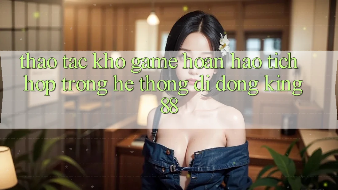 Thao tác Kho Game Hoàn hảo Tích Hợp Trong Hệ thống di động King88