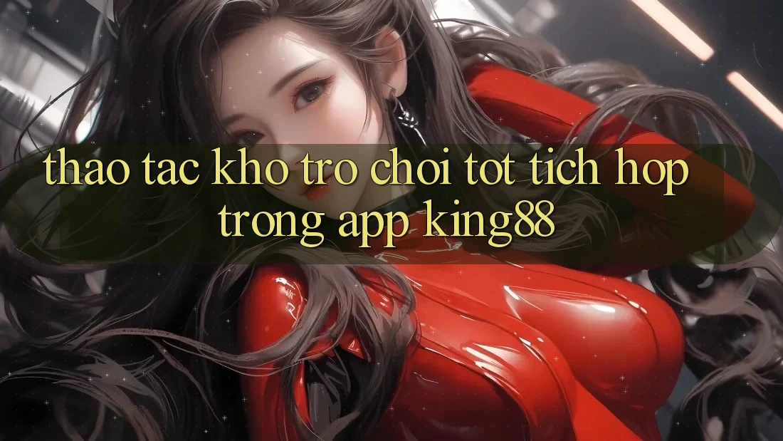 Thao tác Kho Trò chơi Tốt Tích Hợp Trong App King88