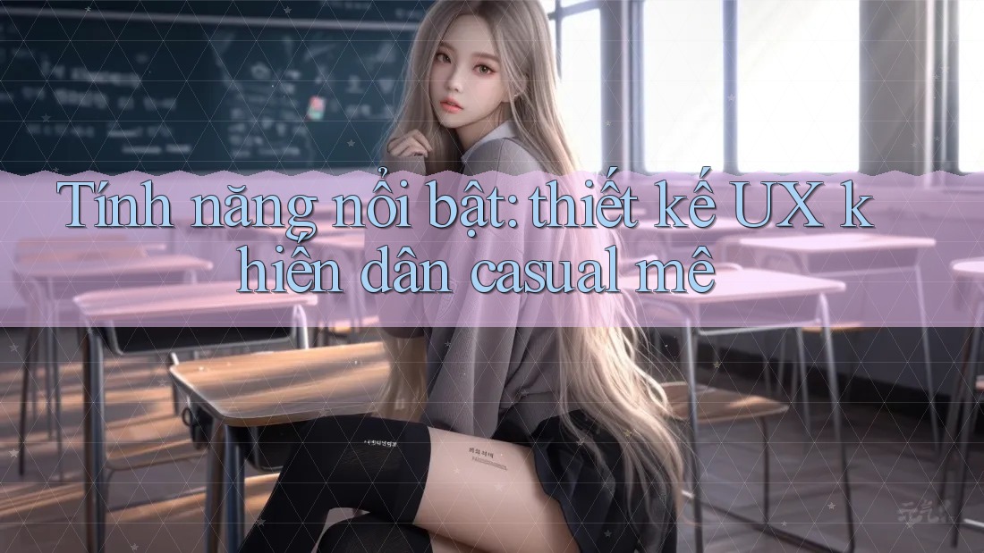 Tính năng nổi bật: thiết kế UX khiến dân casual mê